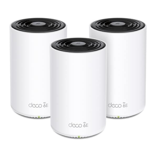TP-LINK DECO XE75 PRO (3PACK) AXE5400 TRI-BAND MESH WI-FI 6E ROUTER