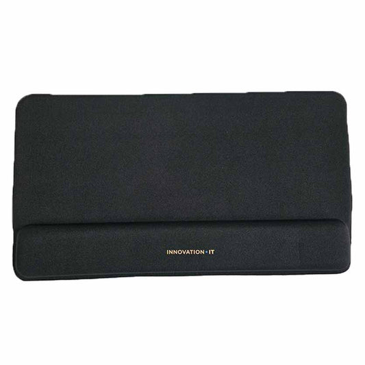 IT INNOVATION, 120844 MOUSEPAD BIG 465x260mm WITH KEYBOARD WRIST SUPPORT BLACK