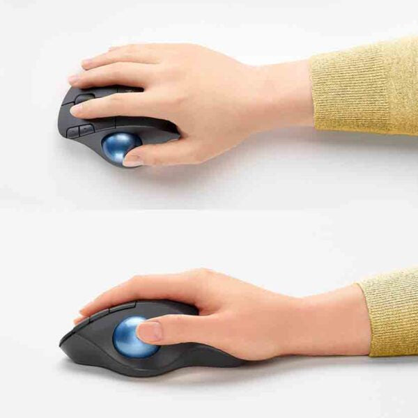 LOGITECH, M575 MOUSE ERGONOMIC DUAL MODE BT/WIRELESS TRACKBALL GRAPHITE