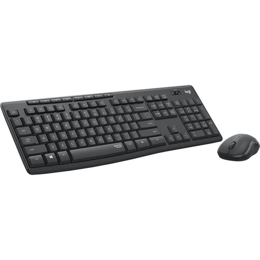 LOGITECH MK295 WIRELESS COMBO SILENT 2.4GHz US QWERTY GRAPHITE