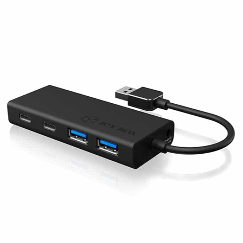 ICYBOX, IB-HUB1426-U3 HUB USB3.0 (A) TO 2x USBC AND USB3.0 (A)