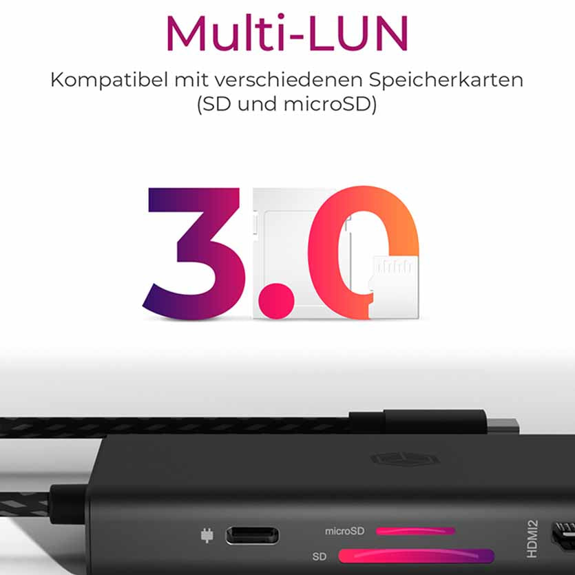 ICYBOX IB-DK4011-CPD 7 IN 1 DOCKINGSTATION USB TYPE-C WITH TRIPLE VIDEO