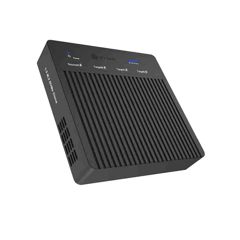 ICYBOX IB-4013MCL-C4 4-BAYS USB4® DUPLICATOR (1:3 CLONE) FOR NVME M.2 SSD