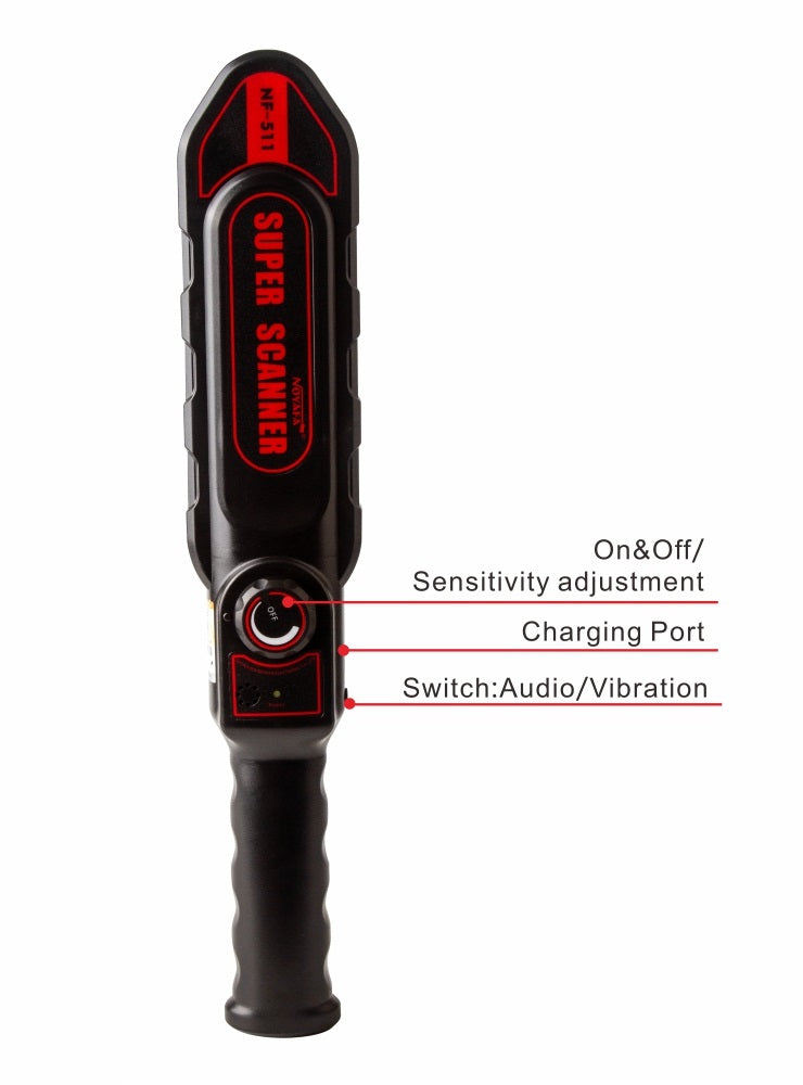 Noyafa NF-511 Handheld Metal Detector for Security and Object Detection