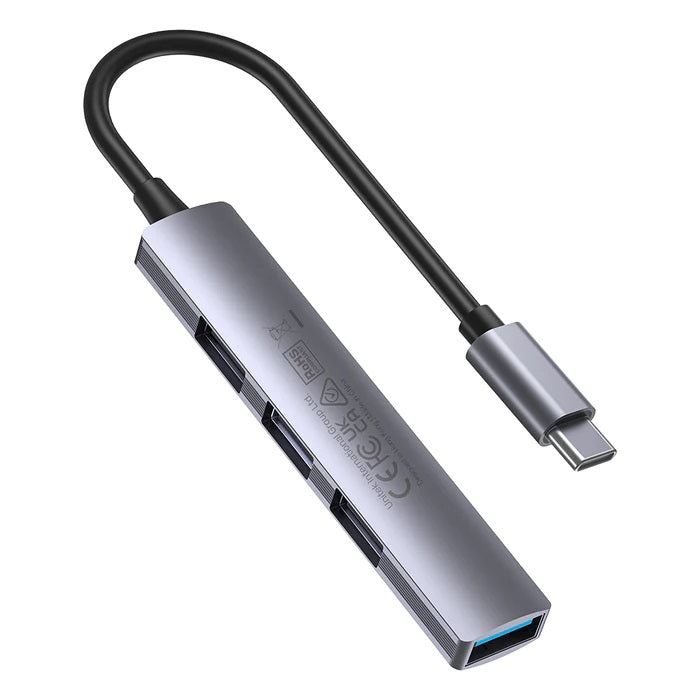 Unitek H1208B USB-C Hub 4port 3xUSB2.0 1xUSB3.0
