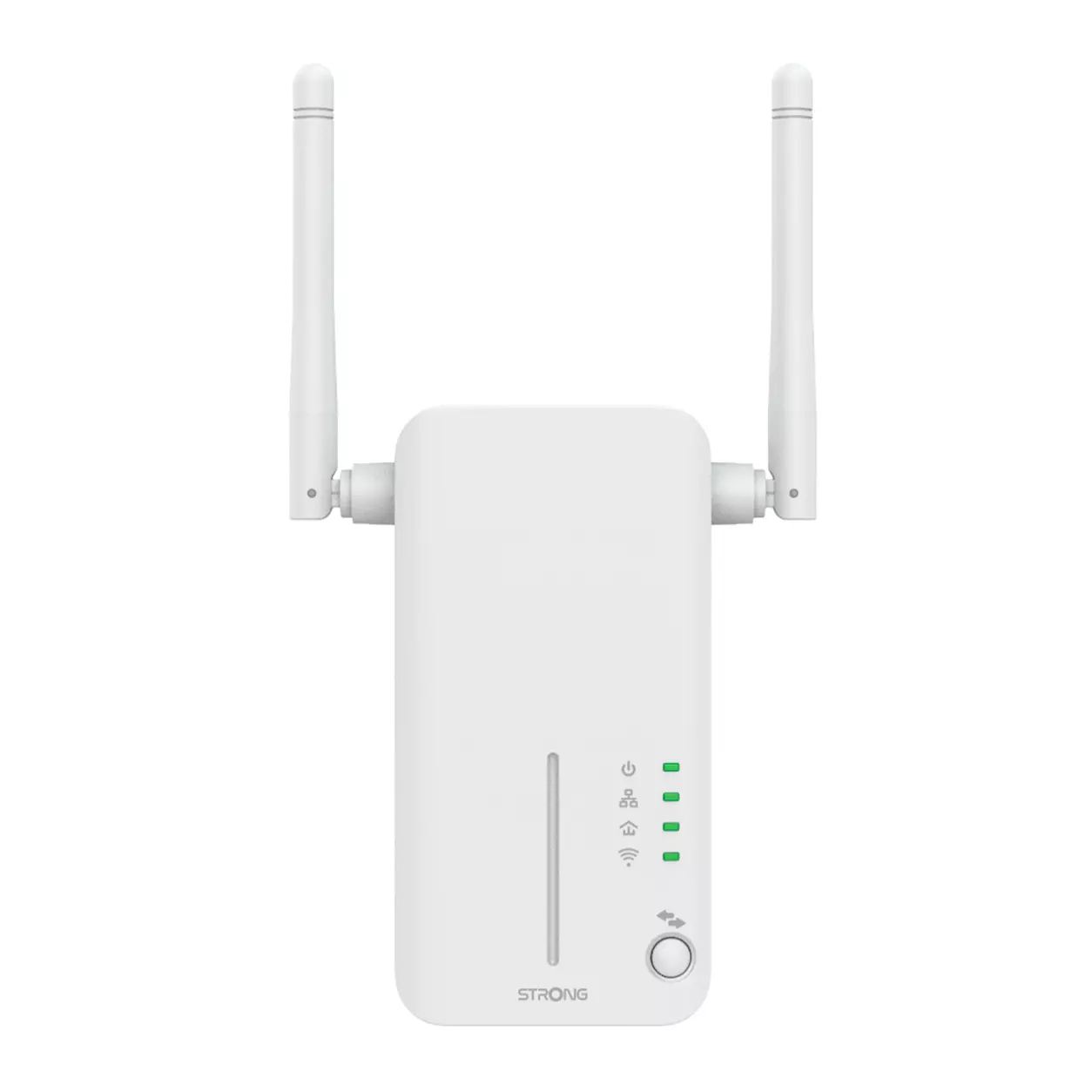 Strong Powerline Kit AV600 Passthrough 600Mbps WI-Fi 300Mbps UK POWERLWF600DUOUKV2