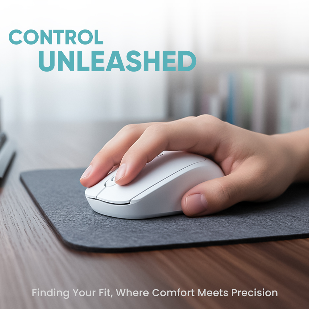 Alcatroz Keyboard & Mouse Wireless Xplorer AIR 3300 White