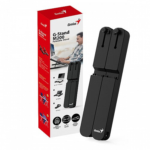 Genius Foldable Stand for Notebook & Tablets G-Stand M200