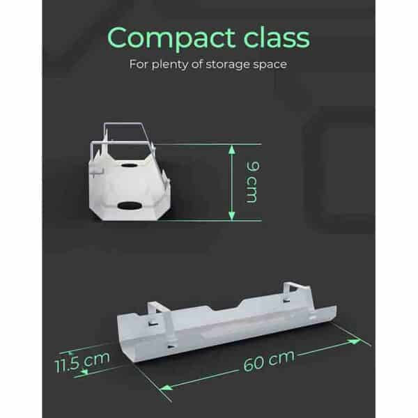 ICYBOX IB-EWA100W-CM CABLE MANAGEMENT TRAY FOR DESKS