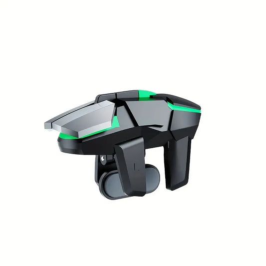 ANIRUN A Pair Of Mobile Game Triggers, Game Controllers, Gamepads, Six-finger Game Buttons, Sensitive Operation, Joystick Aiming And Shooting L1 R1 Alloy Key Buttons For IPhone/ Android