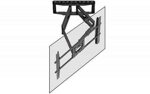 NBMounts TV Wall Mount 80x50 Turn 4x Arms SP5