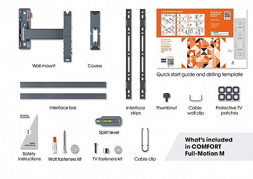 Vogels COMFORT TVM3423 TV Wall Mount 40x40 Turn 1 arm