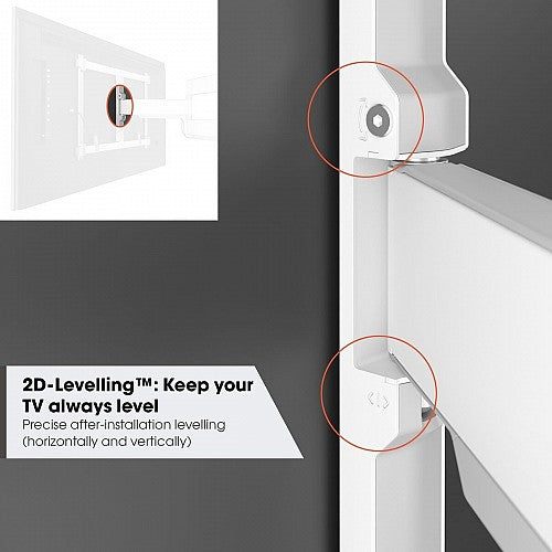 Vogels ELITE TVM5645-W TV Wall Mount 60x40 Turn up to 45kg White