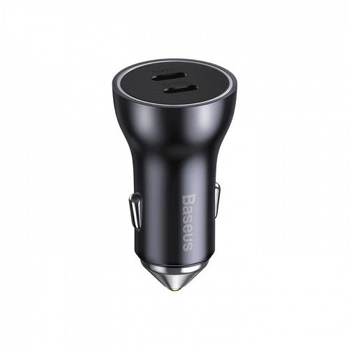 Baseus Car Charger C+C 60W Golden Contactor Max Dark GrayDuplicate