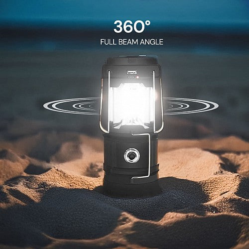 Uniross ULSA05 Solar & USB Rechargeable 360 degrees Lantern with Powerbank