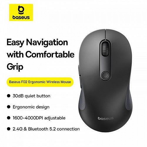 Baseus IT Mouse Wireless F02 Black