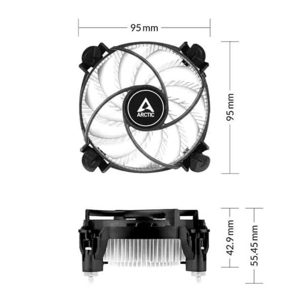 ARCTIC  ALPINE 17 LP PRO K COOLER FOR INTEL COOLING