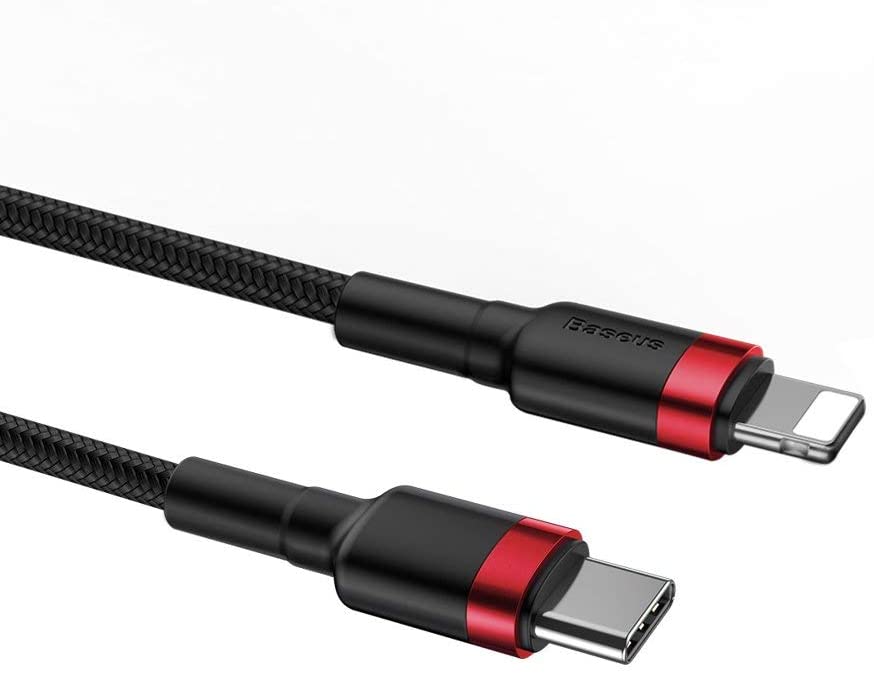 Baseus Cafule Cable Type-C to Lightning PD 18W 1m Red