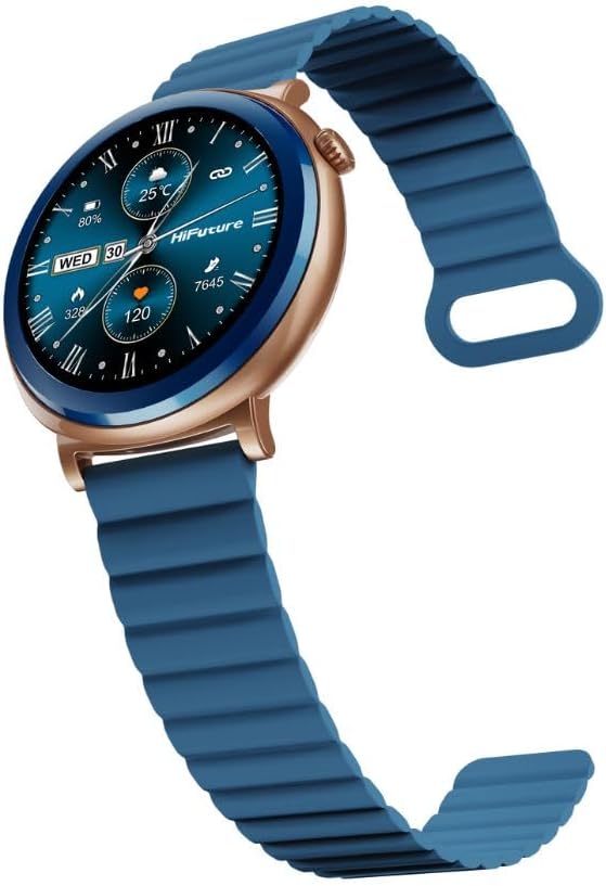 HiFuture Fashion SmartWatch AURORA Blue/Gold
