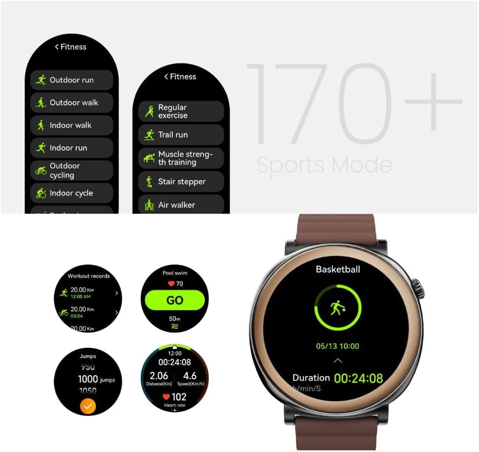 HiFuture Fashion SmartWatch AURORA Green/Black