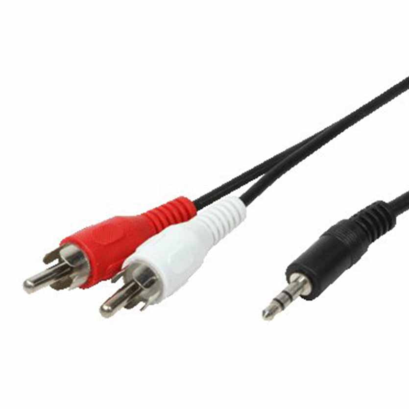 LOGILINK CA1042 1.5m AUDIO EXT 2xRCA M TO JACK