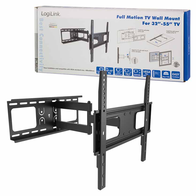 LOGILINK BP0015 TV WALL MOUNT 32-55″ MAX.50KG