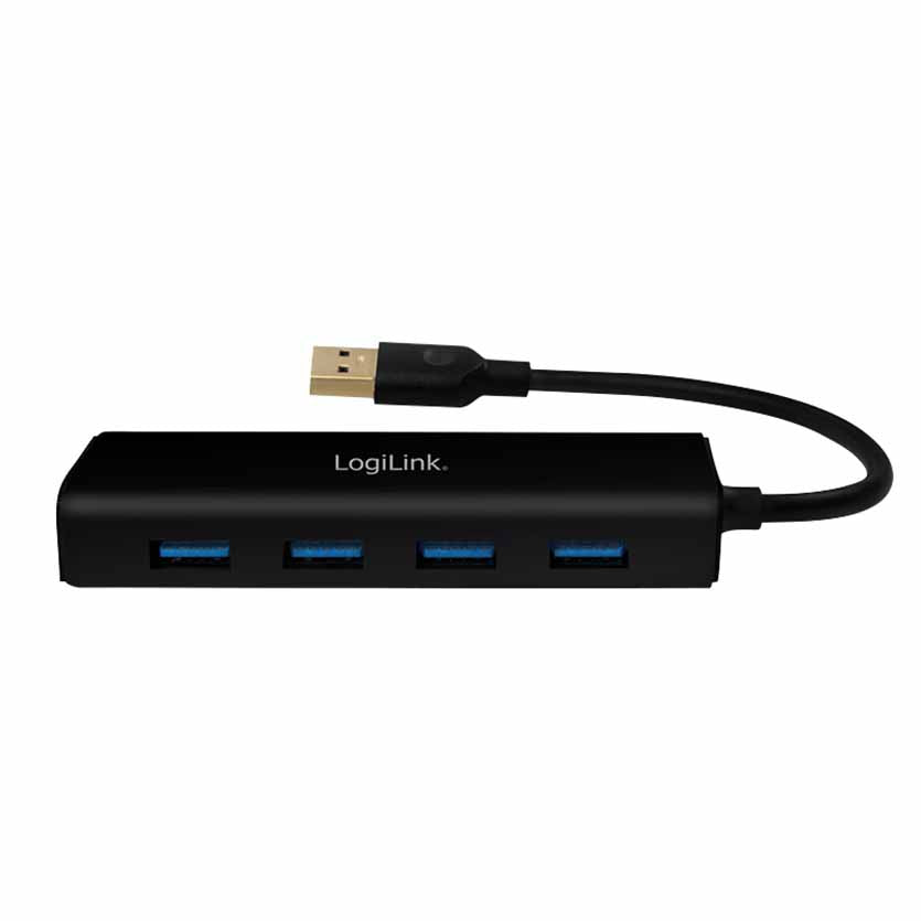 LOGILINK, UA0295 HUB 3.0 4-PORT BLACK