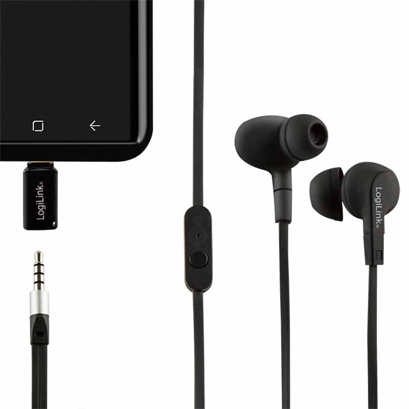 LOGILINK UA0356 SOUNDCARD USB-C TO 3.5mm AUDIO ADAPTER