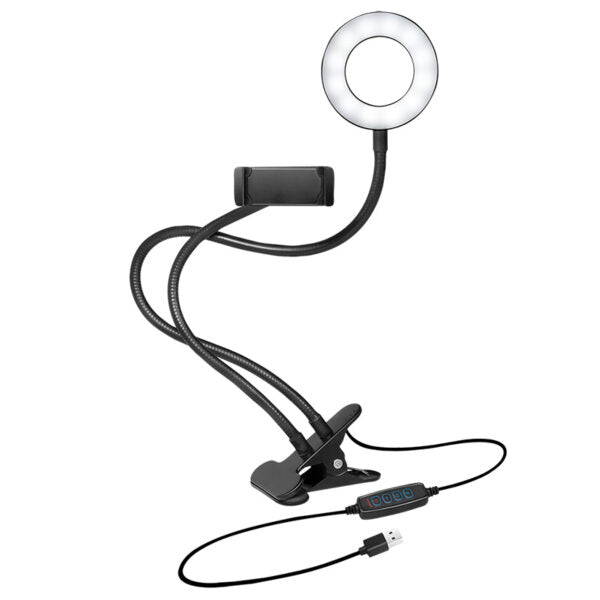LOGILINK AA0150 SMARTPHONE RING LIGHT CLAMP MOUNT
