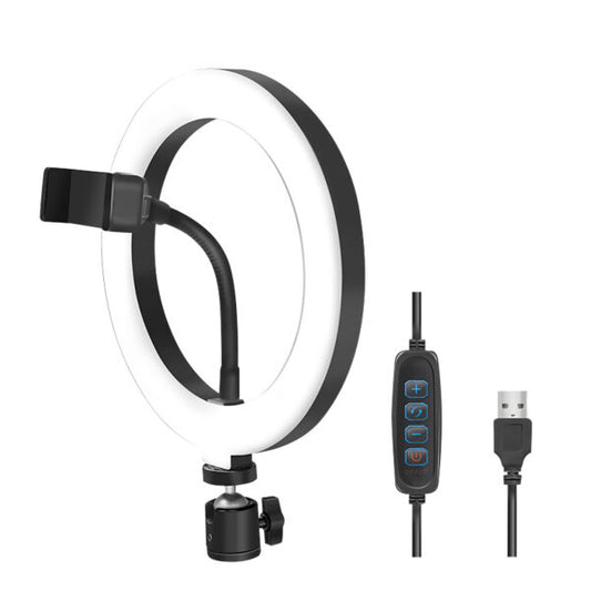 LOGILINK AA0151 SMARTPHONE RING LIGHT (FITS ON ANY TRIPOD)