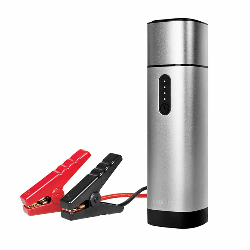 LOGILINK, PA0266 CAR JUMP STARTER POWERBANK 10000mAH, 2xUSB-A