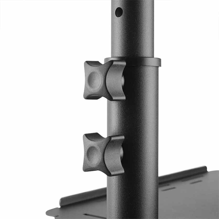 LOGILINK BP0069 PROJECTOR/LAPTOP TROLLEY, HEIGHT ADHUSTABLE, TILT 10KG