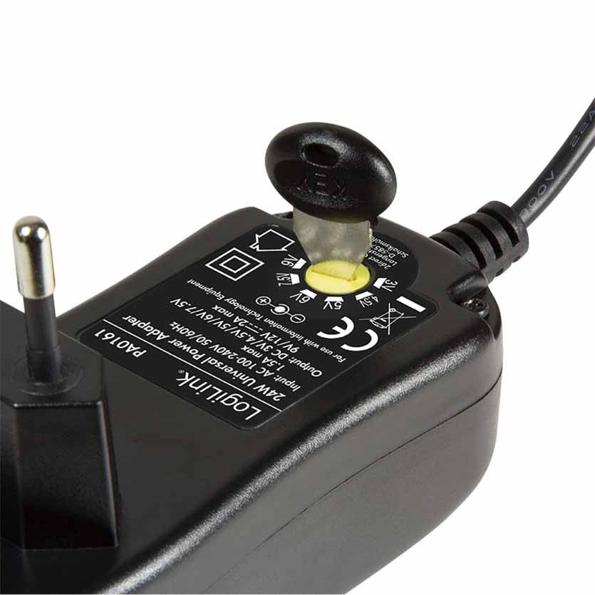 LOGILINK PA0161 UNIVERSAL PSU 2A, 3-12V, 24W