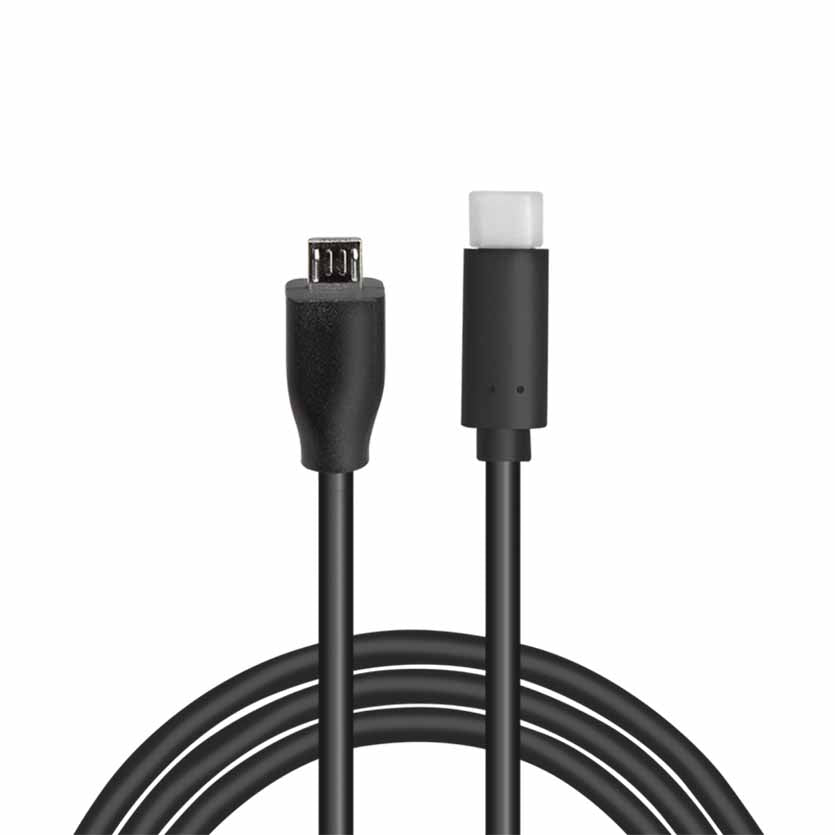 LOGILINK CU0196 0.5m USB CABLE USB TYPE- C TO USB2.0 MICRO M/M BLACK
