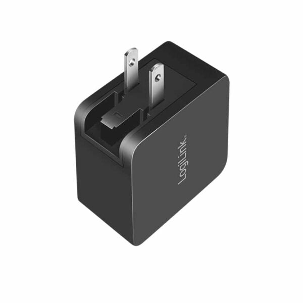 LOGILINK, PA0302 USB SOCKET TRAVEL ADAPTER, 65W 1xUSB-C GaN TECHNOLOGY