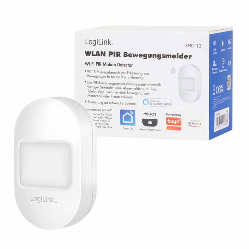 LOGILINK SH0113 WI-FI SMART MOTION, TUYA COMPATIBLE