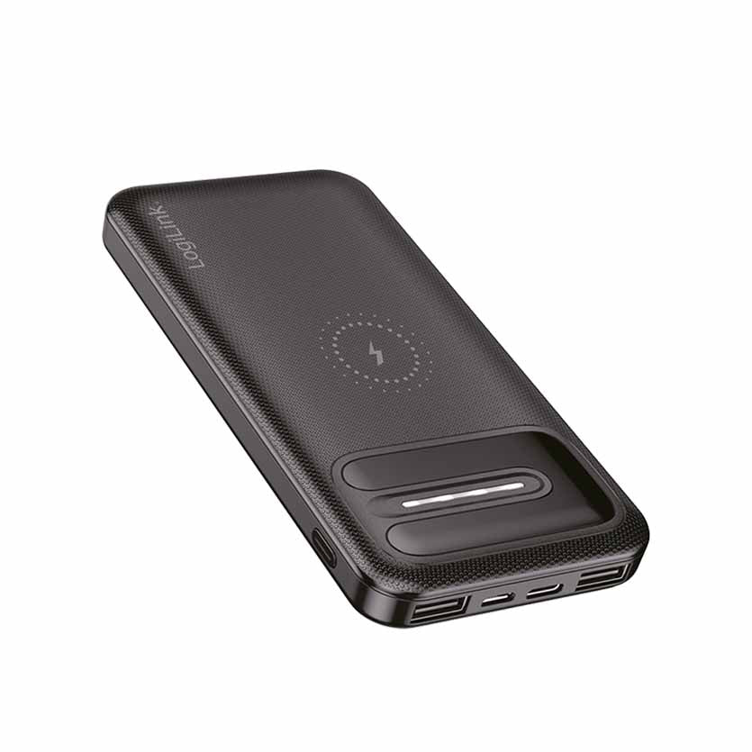 LOGILINK PA0305 POWERBANK 8000mAh WIRELESS CHARGING BLACK