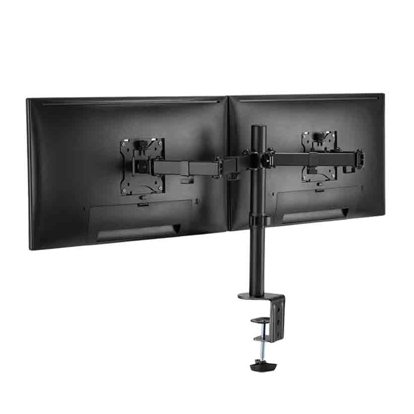 LOGILINK BP0098 DUAL MONITOR DESK MUNT, 17-32″, MAX.8KG PER ARM