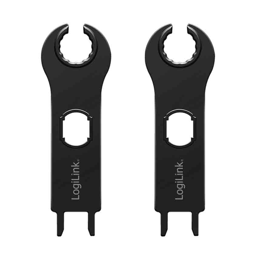 LOGILINK PHT0100 MOUNTING WRENCH SET FOR MC4 SOLAR CABLE CONNECTORS