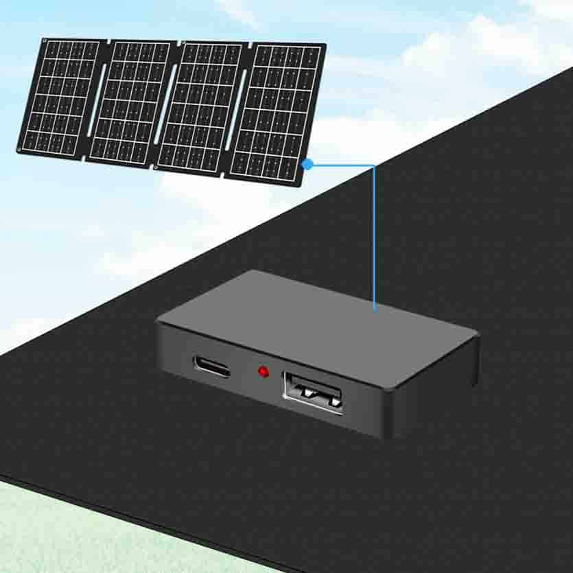 LOGILINK PA0340 FOLDABLE SOLAR PANEL,15W IP65, USB-A/C for POWERBANKS