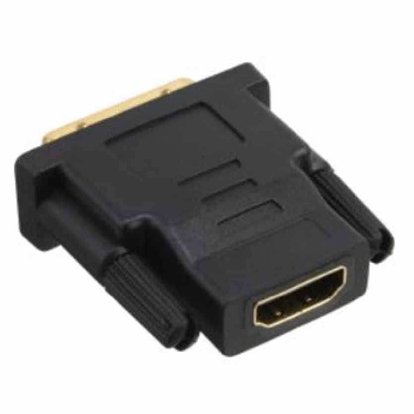 INLINE 17660P HDMI TO DVI ADAPTER FEMALE / MALE GOLD PLATED, 4K2K
