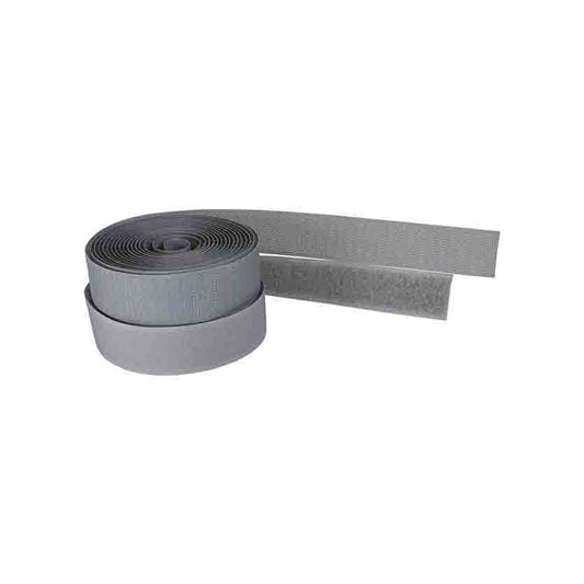 INLINE 59935A 3m HOOK AND LOOP FASTENER CABLE TIES 2pcs 25mm GREY