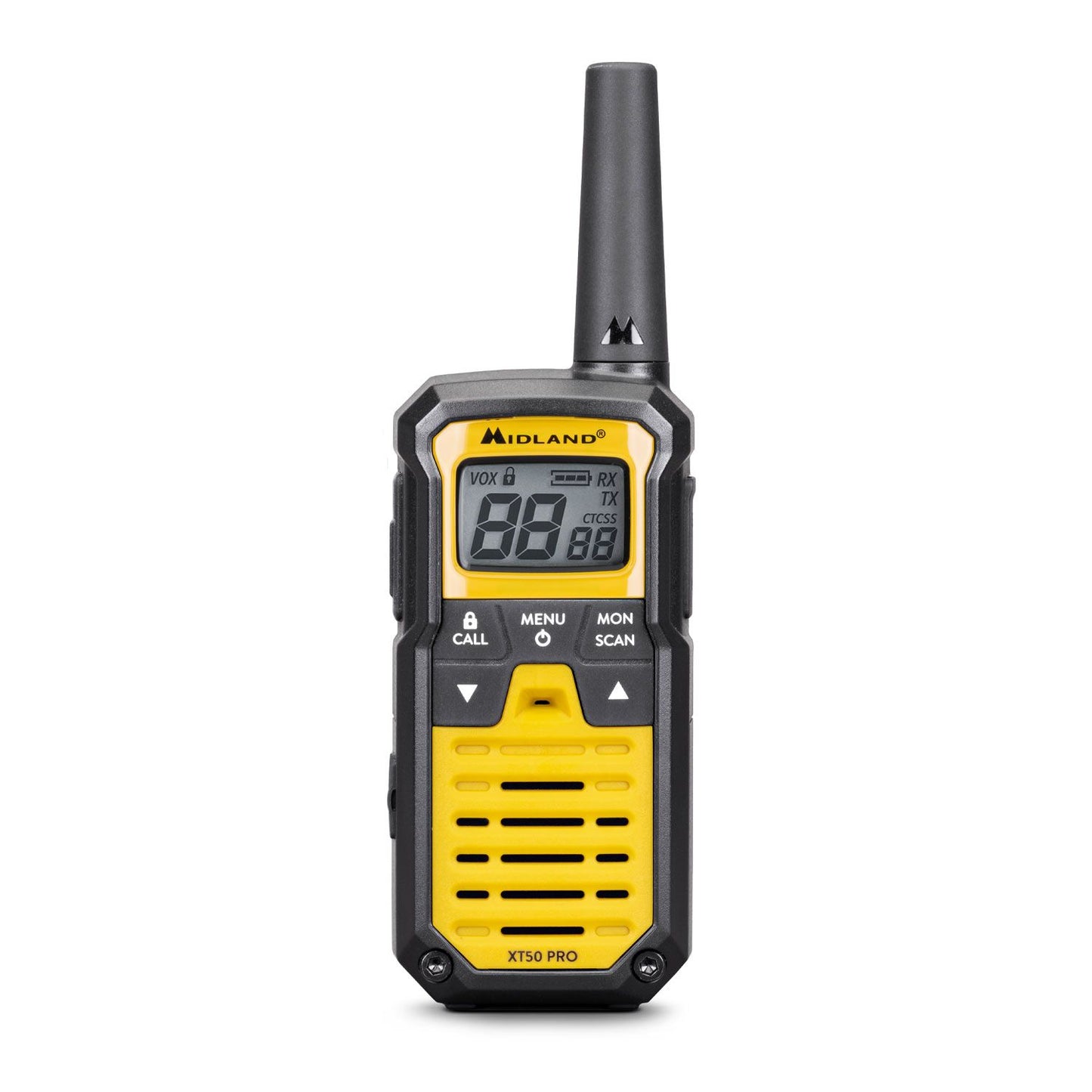 Midland XT50 Pro Hobby & Work Walkie Talkies Radios (pair) incl 2 x Earphones & Carry Case