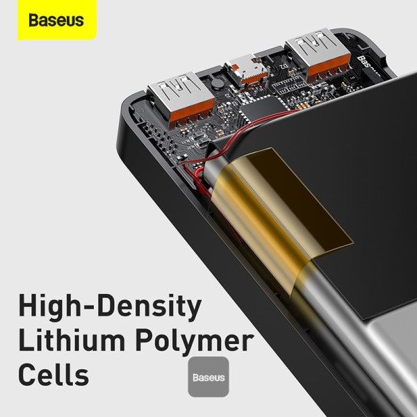 Baseus Powerbank 20W 20000mAh Bipow Black