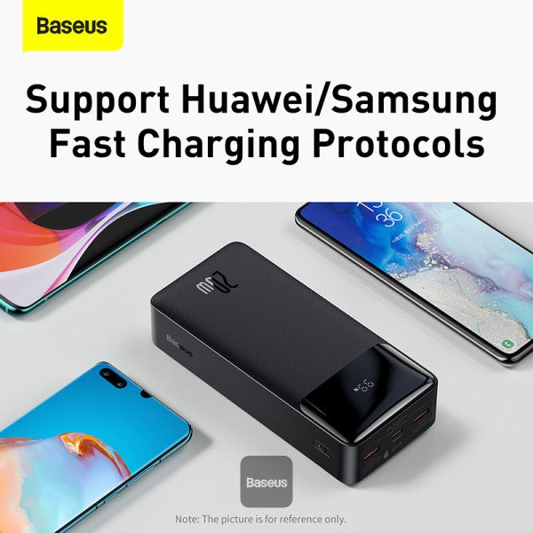 Baseus Powerbank 20W 30000mAh Bipow Black