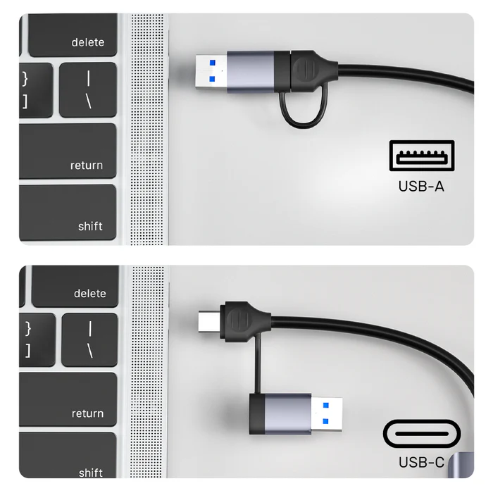 Unitek H1320A USB-C Hub 3xUSBA SD/Micro SD Card Reader