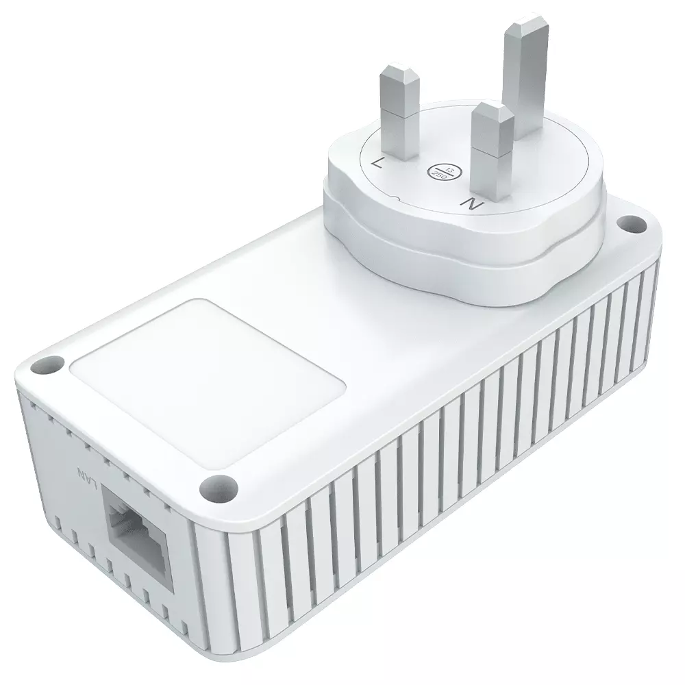 Strong Powerline Kit AV600 Passthrough 600Mbps WI-Fi 300Mbps UK POWERLWF600DUOUKV2