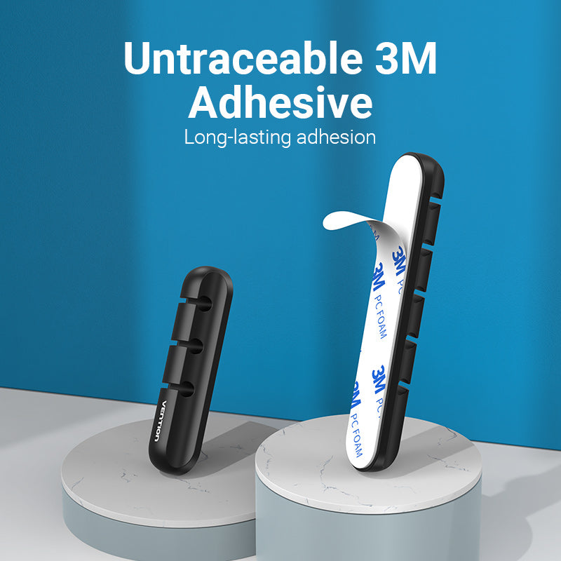 Vention KBRB0 Cable Organiser 5 Ports Desktop Cable Manager 6mm