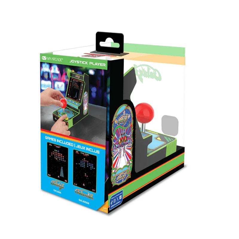 My Arcade JOYSTICK PLAYER GALAGA (2 GAMES IN 1)
