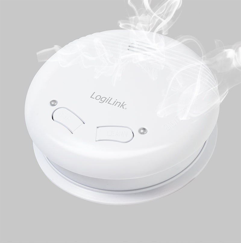 LOGILINK SC0014 SMOKE DETECTOR WIRELESS 433MHZ